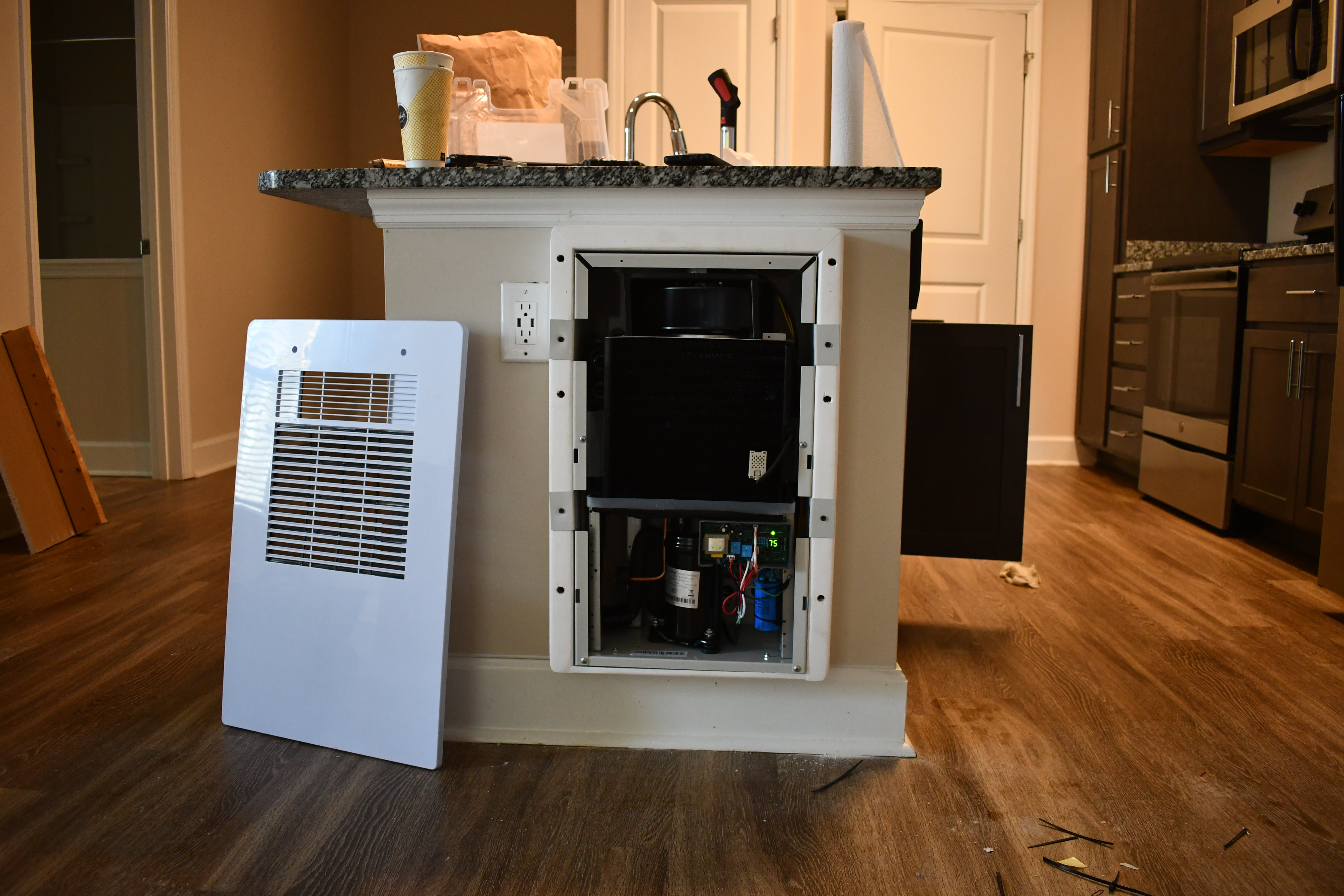 Dehumidifier install