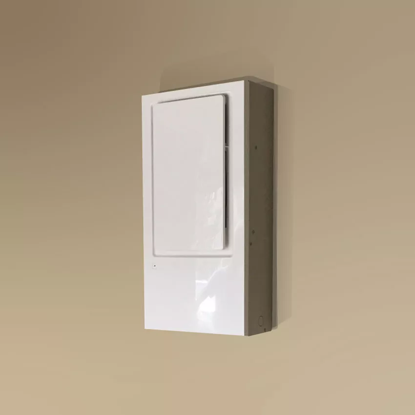 ON Wall Dehumidified Installation