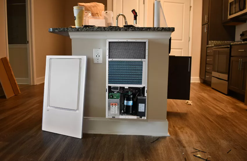 In Wall Kitchen Pump