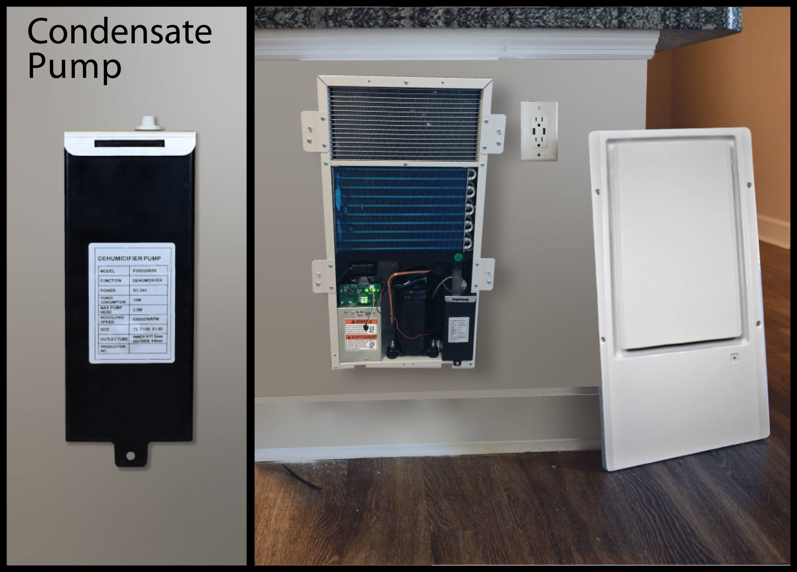 Innovative Dehumidifier Systems’ IW254 for Apartments