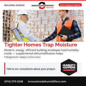 Tighter Homes Trap Moisture: A Practical Humidity Plan for Modern Construction - Innovative Dehumidifiers Systems